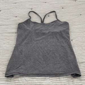 lululemon athletica Gray Tank Top